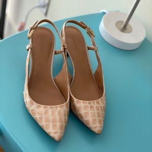 Calvin Klein Strap Heel Pump